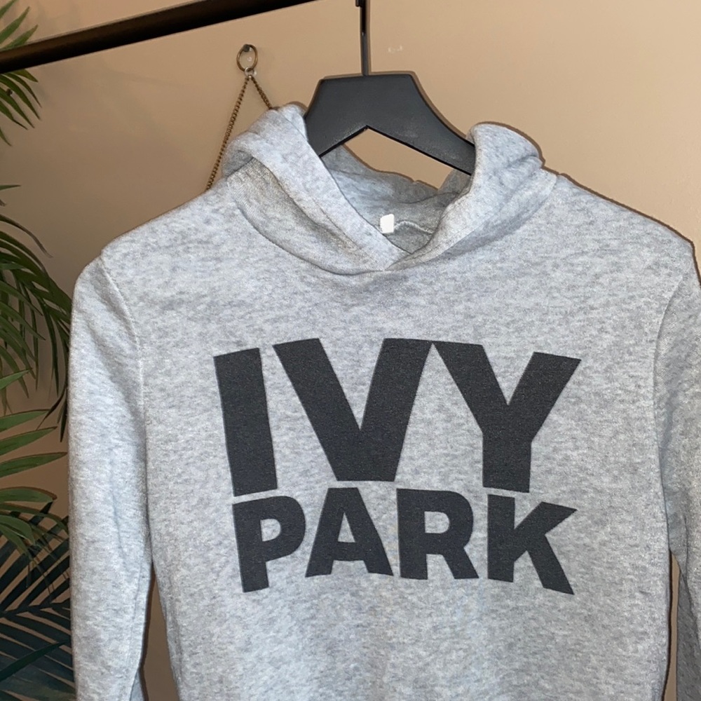 IVY PARK light grey women’s hoodie